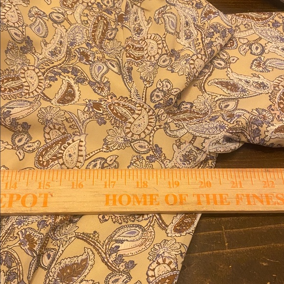 Gemma Albright Tiered Dress XL Maxi Tiered Long Slv‎ V-Neck Tie Romantic Cottage - Picture 9 of 16